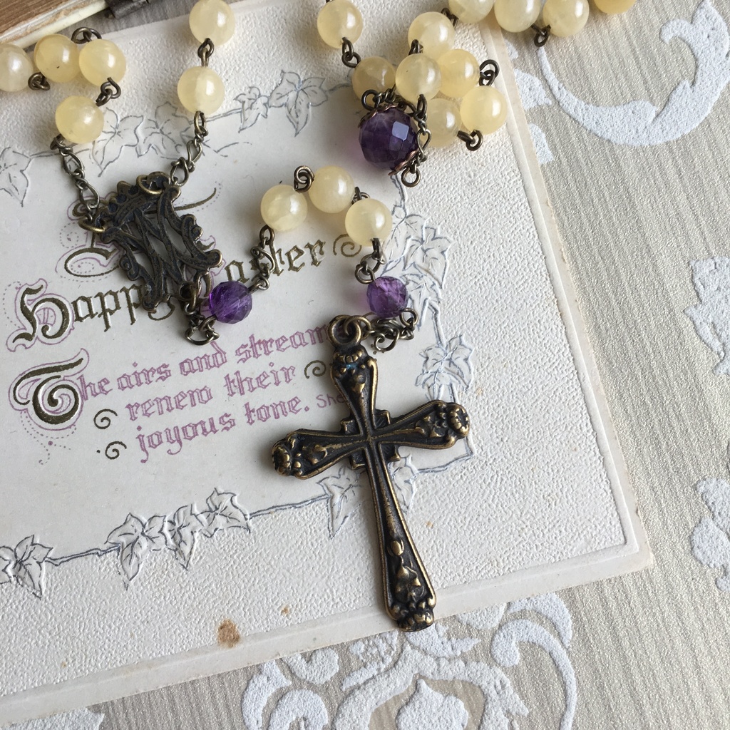 【 ロザリオ 】復活祭の菫 - Easter - ※デザイン変更になります