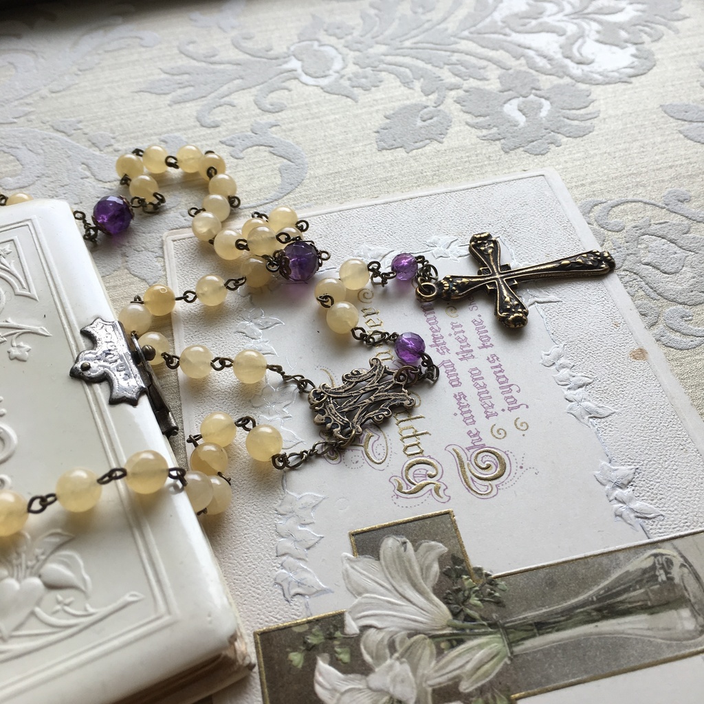 【 ロザリオ 】復活祭の菫 - Easter - ※デザイン変更になります