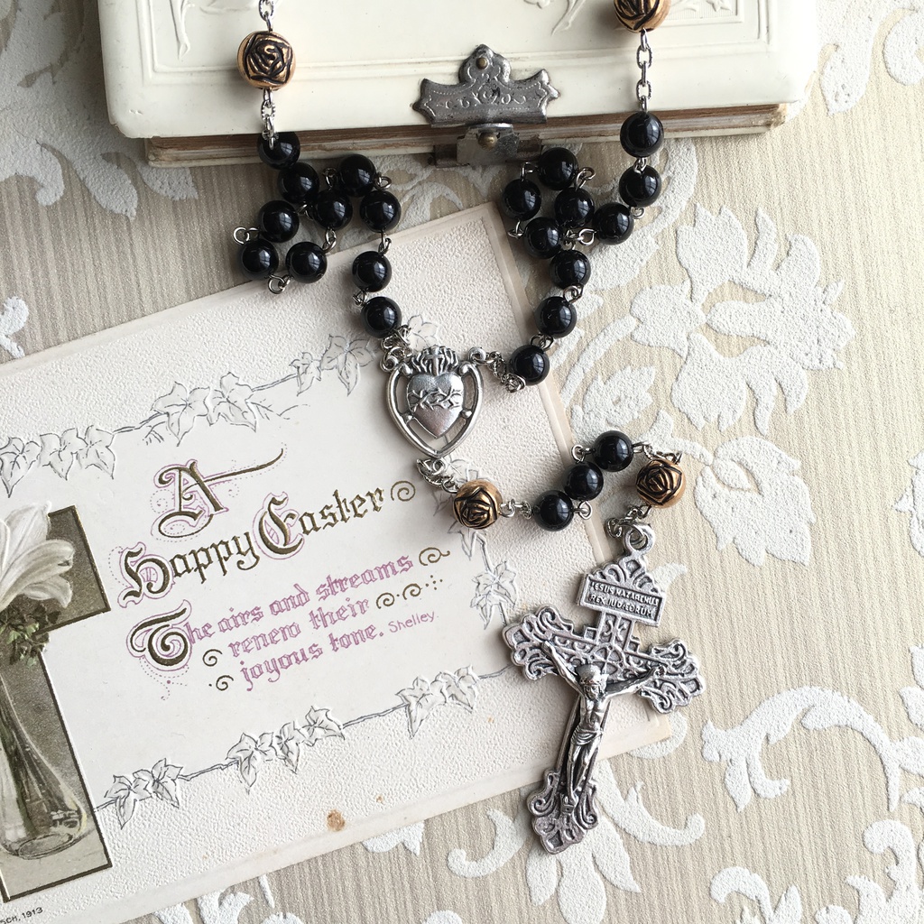 ※終了【 ロザリオ 】オニキス 02 - Onyx_02 -