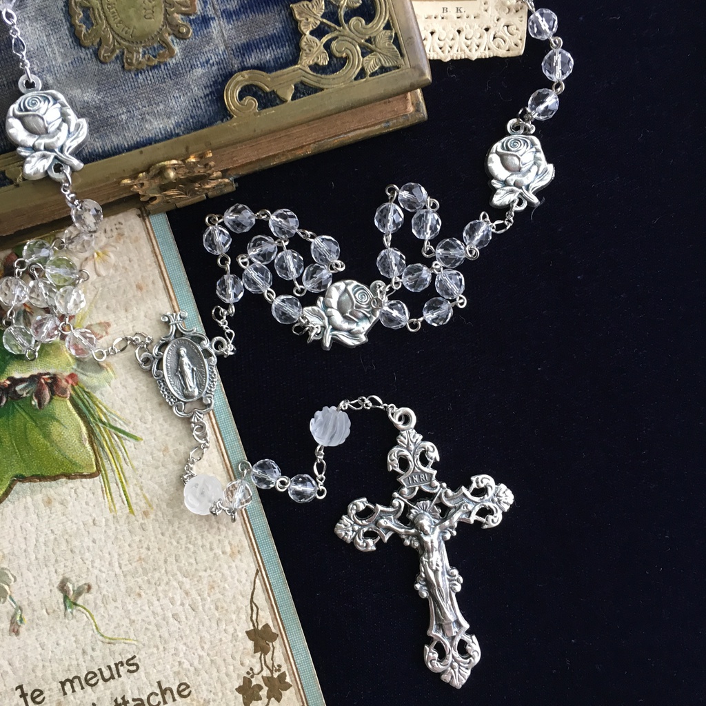 【 ロザリオ 】クリスタル・ローズ - Crystal Rose -