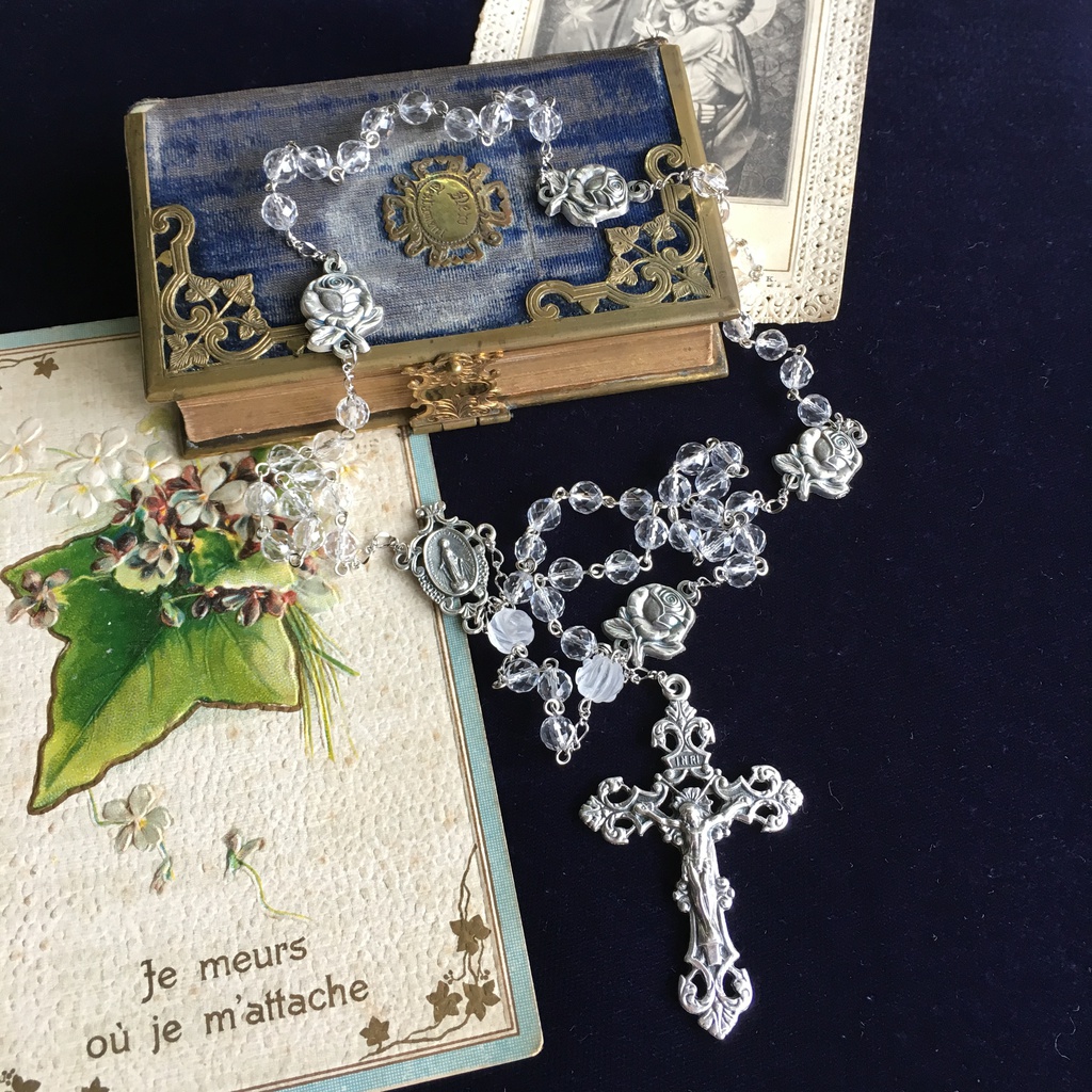 【 ロザリオ 】クリスタル・ローズ - Crystal Rose -