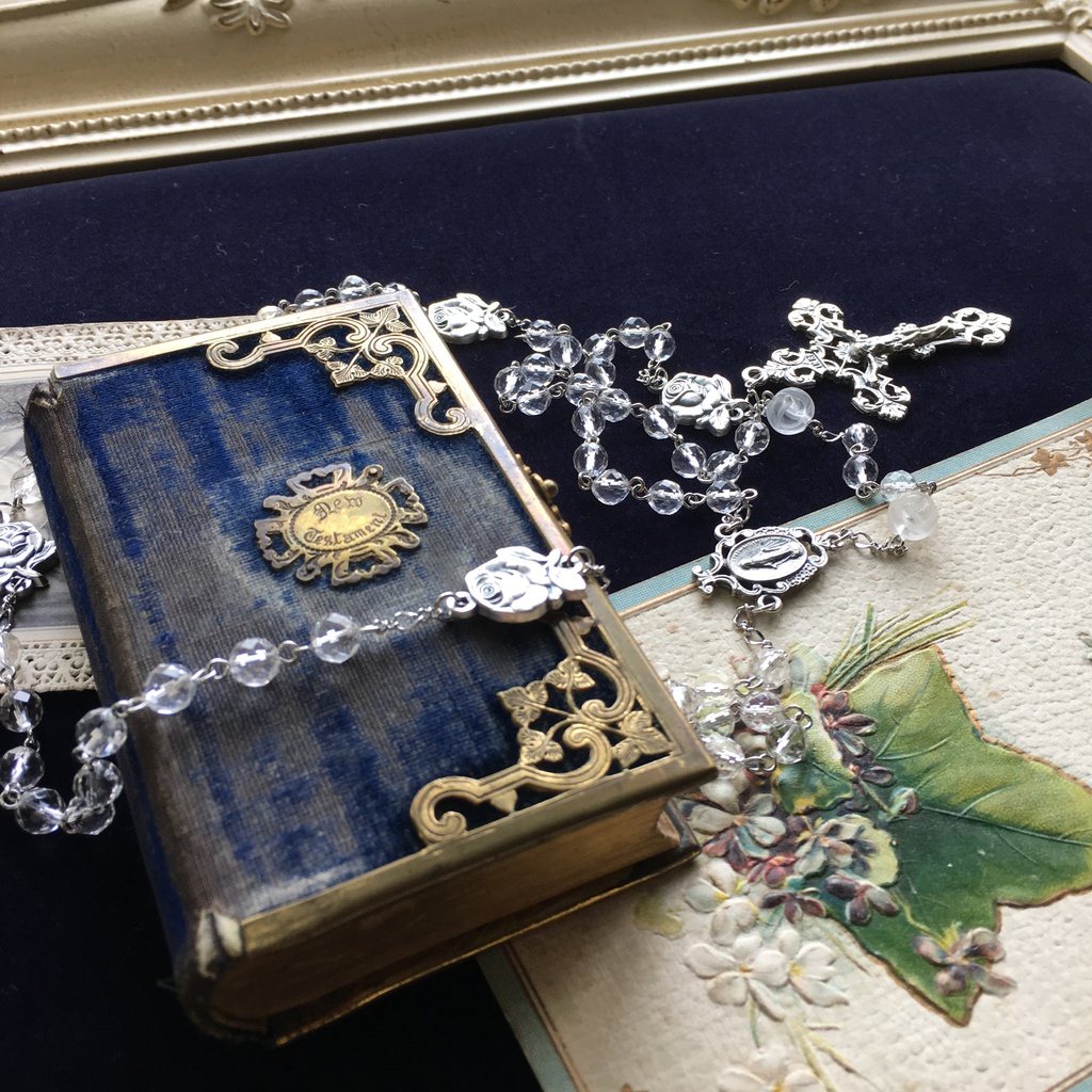 【 ロザリオ 】クリスタル・ローズ - Crystal Rose -