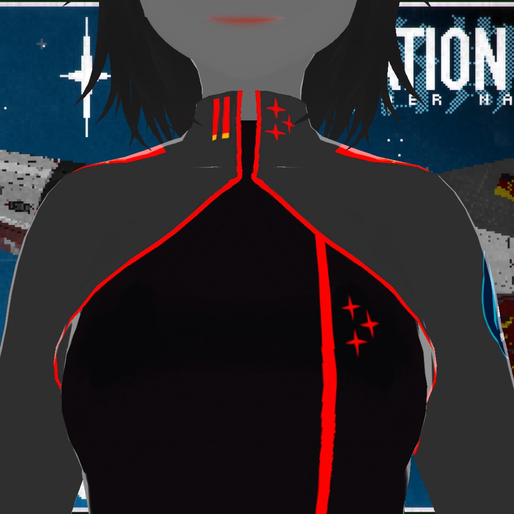 SIGNALIS Ariane Penrose bodysuit