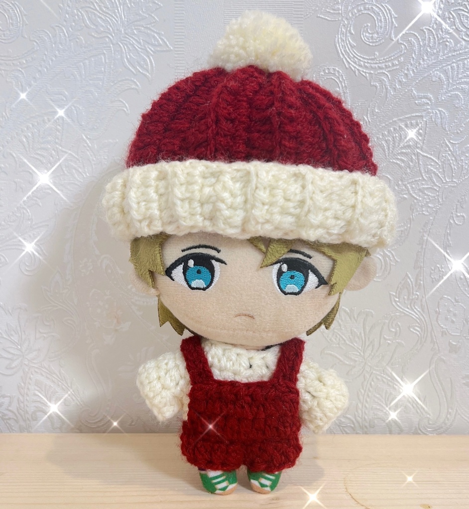 あんスタ ぬい服 バーガンディ ニット帽 セットアップ