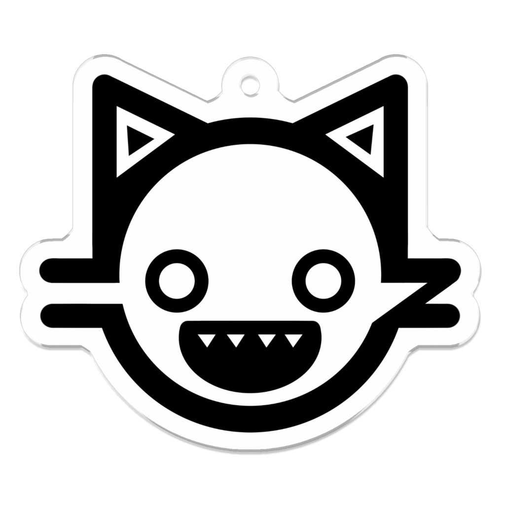 シロメ人類アイコン(アクリルキーホルダー)