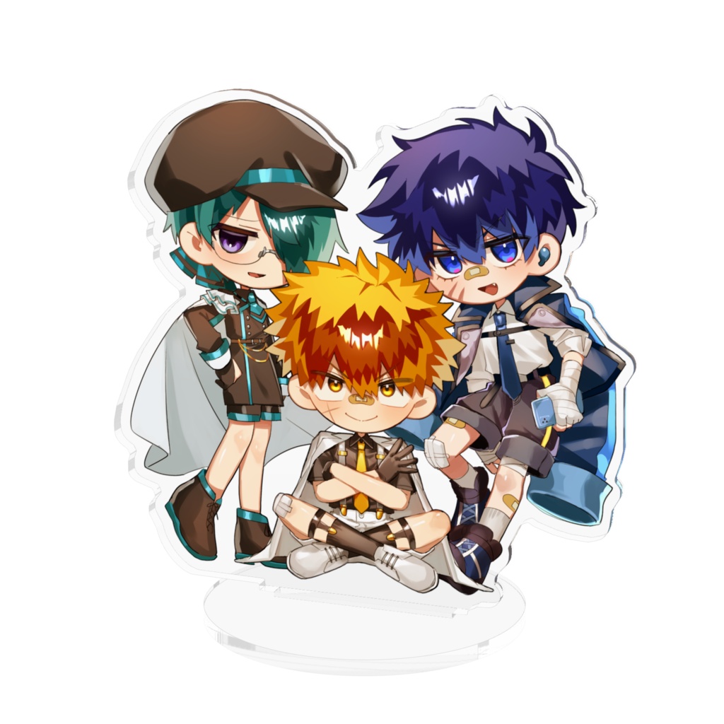 ガキンチョ三銃士アクリルフィギュア
