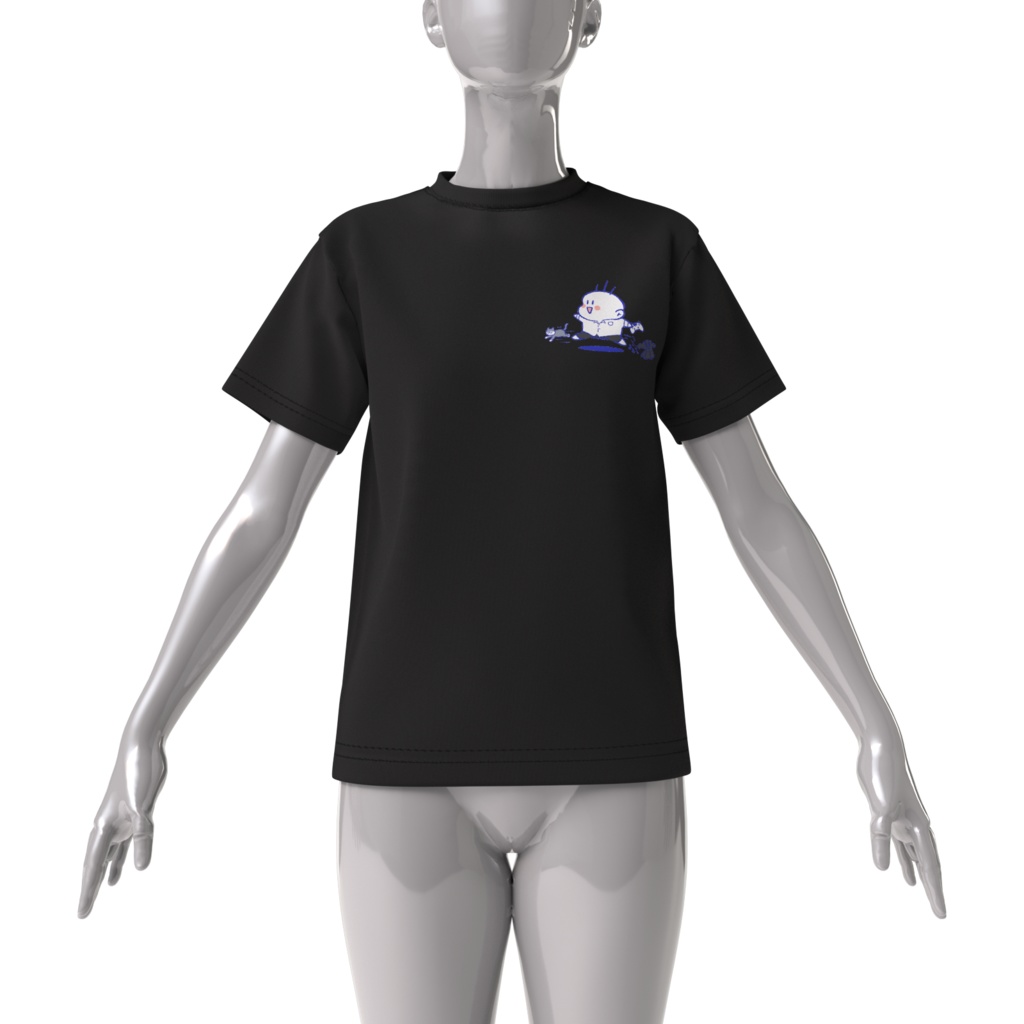 社畜ぽたくTシャツ(両面印刷)