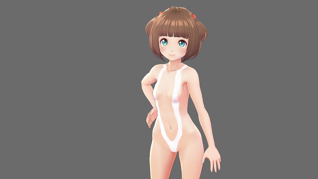 【vroid】スリングショット水着