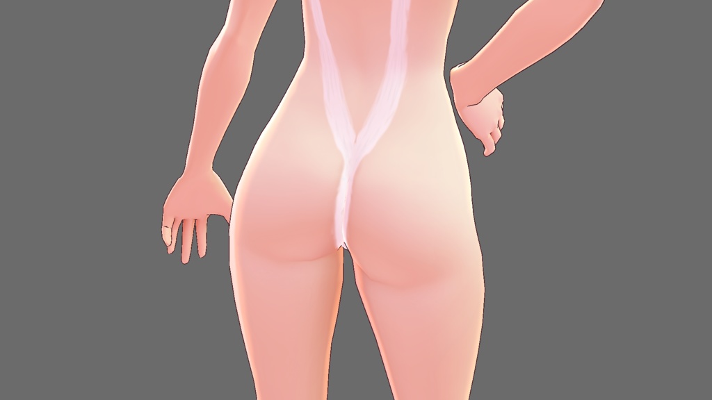 【vroid】スリングショット水着