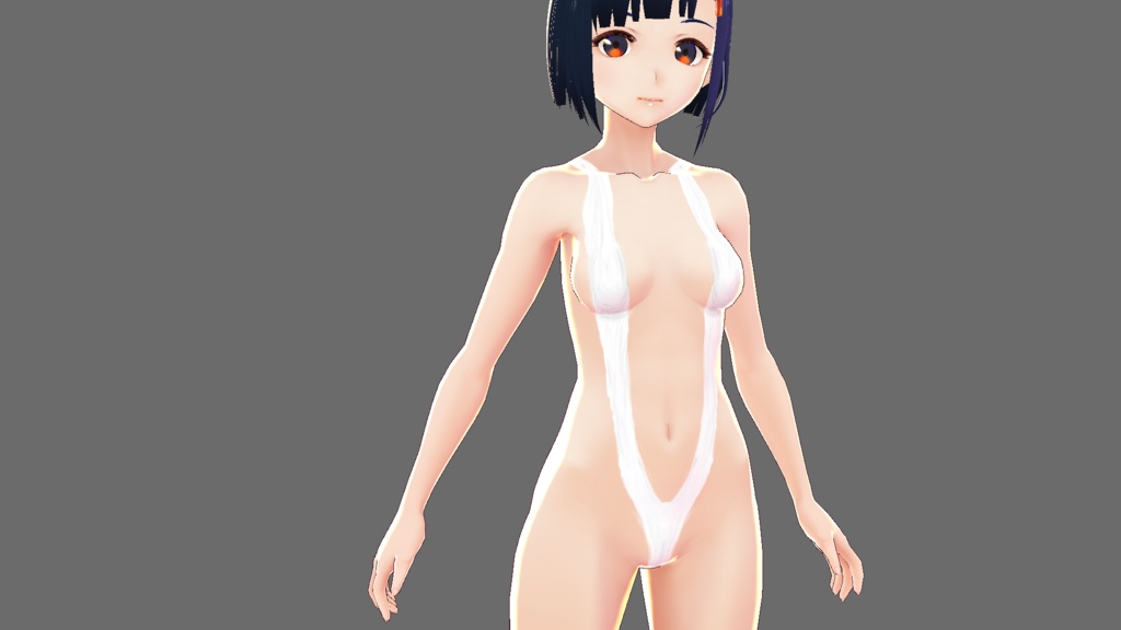 【vroid】スリングショット水着