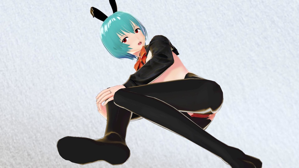 【vroid】逆バニーガール衣装