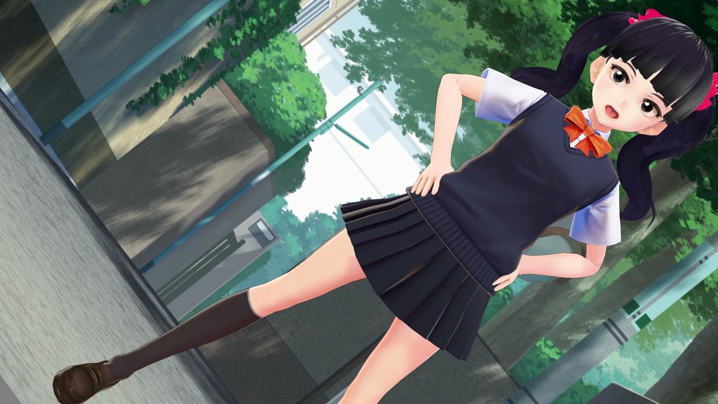 【vroid】オリジナル3Dモデル【3Dモデル】