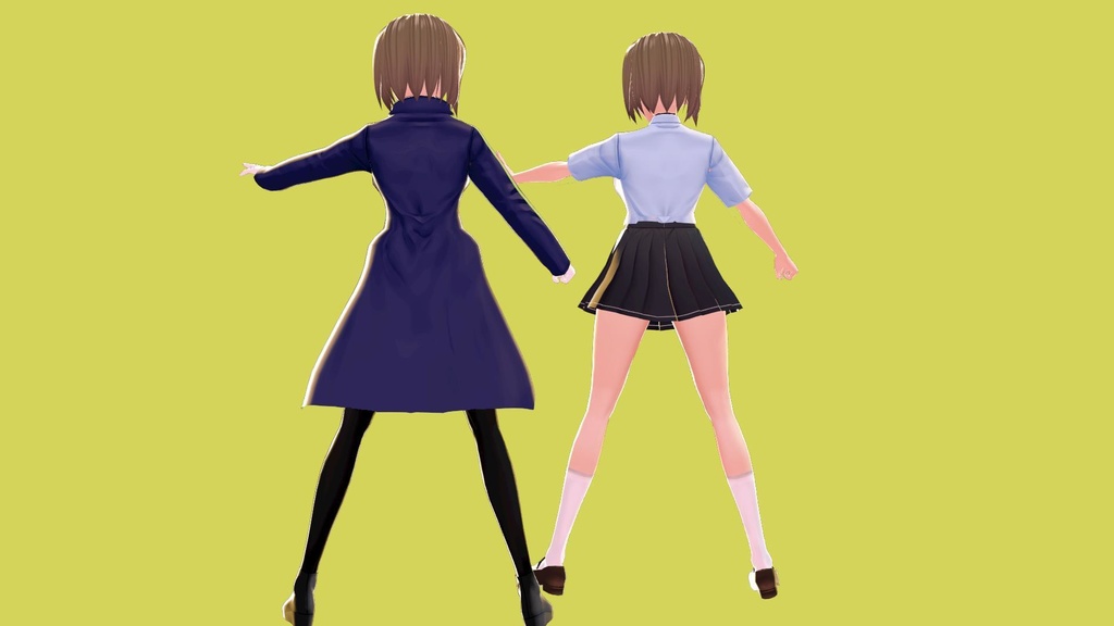 ボルチモア制服&武装 【3Dモデル】