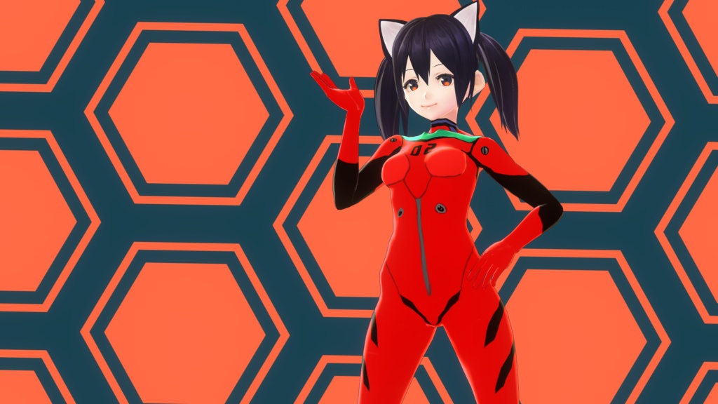 【VRoid】某戦闘スーツコスプレセット【テクスチャ】
