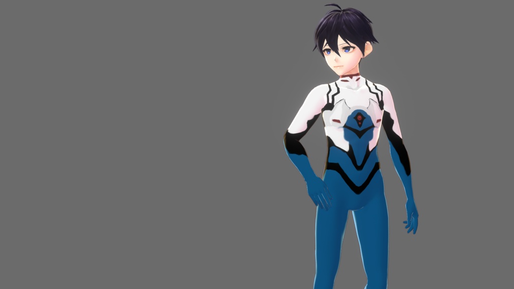 【VRoid】某戦闘スーツコスプレセット【テクスチャ】