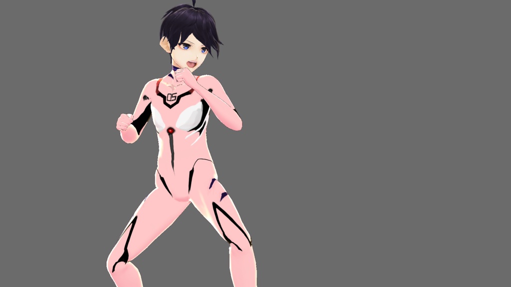 【VRoid】某戦闘スーツコスプレセット【テクスチャ】