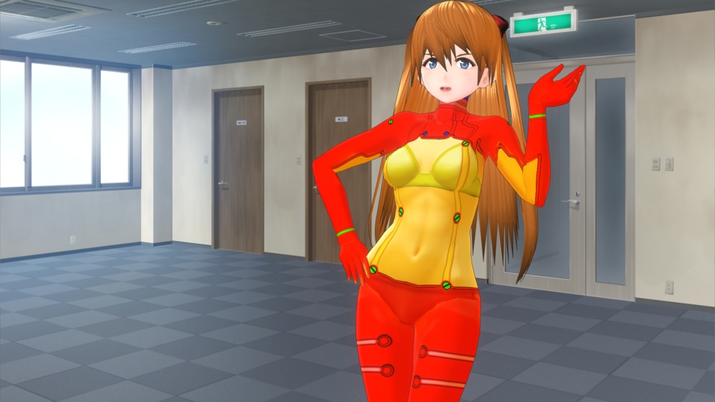 【VRoid】某戦闘スーツコスプレセット【テクスチャ】