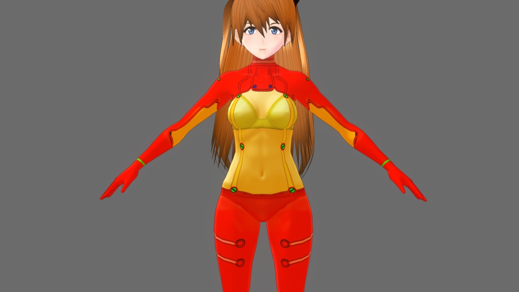 【VRoid】某戦闘スーツコスプレセット【テクスチャ】