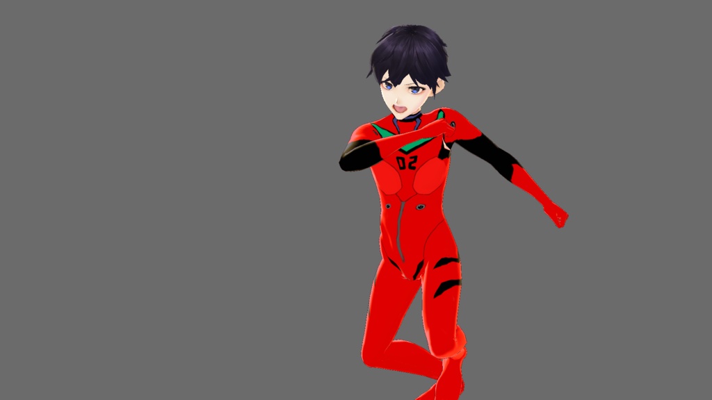 【VRoid】某戦闘スーツコスプレセット【テクスチャ】