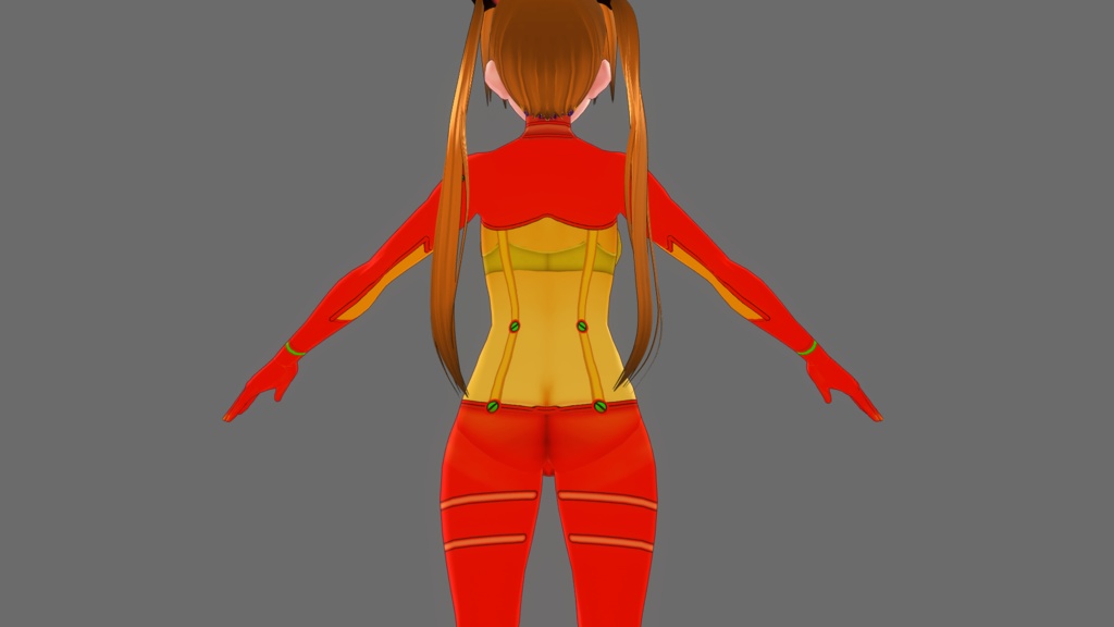 【VRoid】某戦闘スーツコスプレセット【テクスチャ】