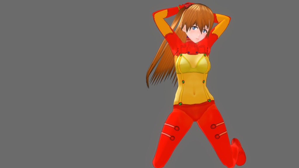 【VRoid】某戦闘スーツコスプレセット【テクスチャ】