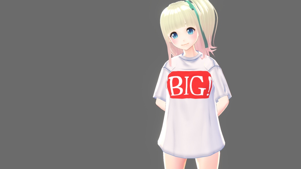 【VRoid】BIG（のロゴ）＆動画アイコンTシャツ【Tシャツ】