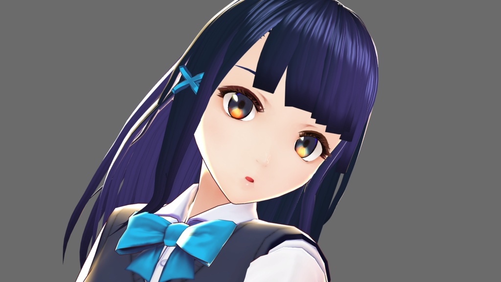 vroid用顔スキン3種