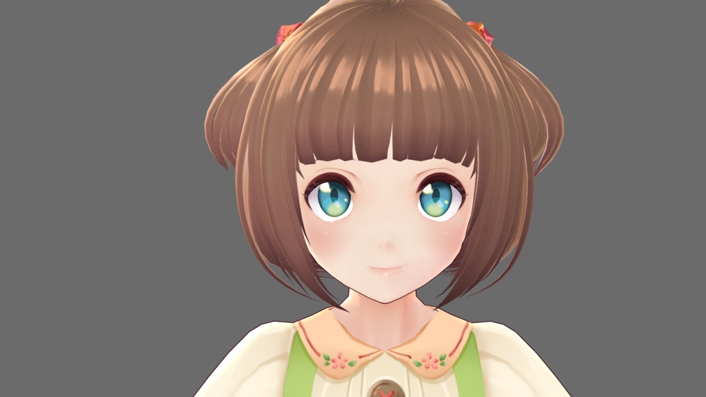 vroid用顔スキン3種