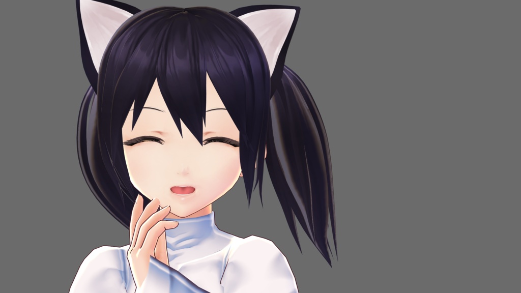 vroid用顔スキン3種