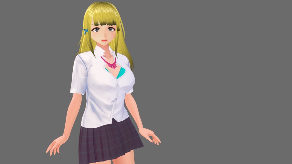 【VRoid】JKギャル制服セット