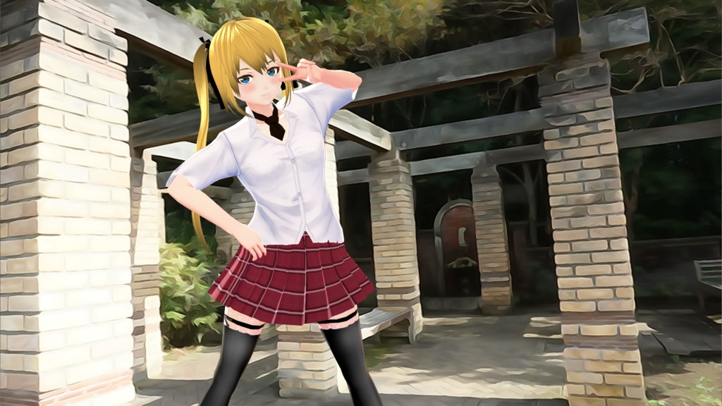 【VRoid】JKギャル制服セット