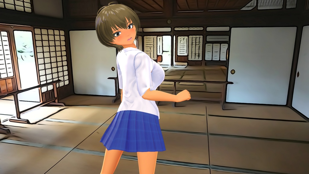 【VRoid】JKギャル制服セット