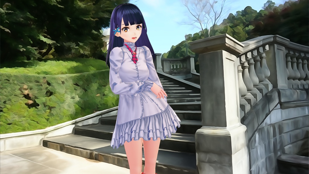 【VRoid】格闘お嬢様なりきりセット(無料版あり)