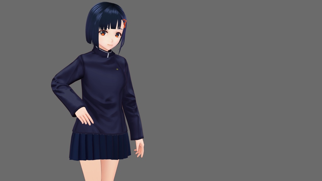 【VRoid】呪術〇専生なりきりジャケット2種類+2