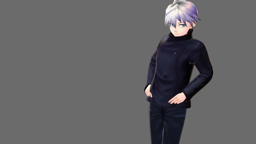 【VRoid】呪術〇専生なりきりジャケット2種類+2