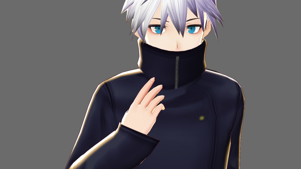 【VRoid】呪術〇専生なりきりジャケット2種類+2