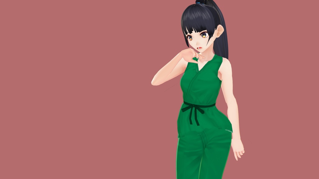 【VRoid】道着テクスチャ4種類