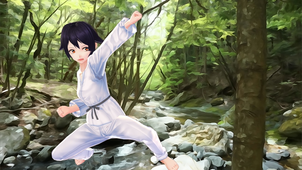 【VRoid】道着テクスチャ4種類