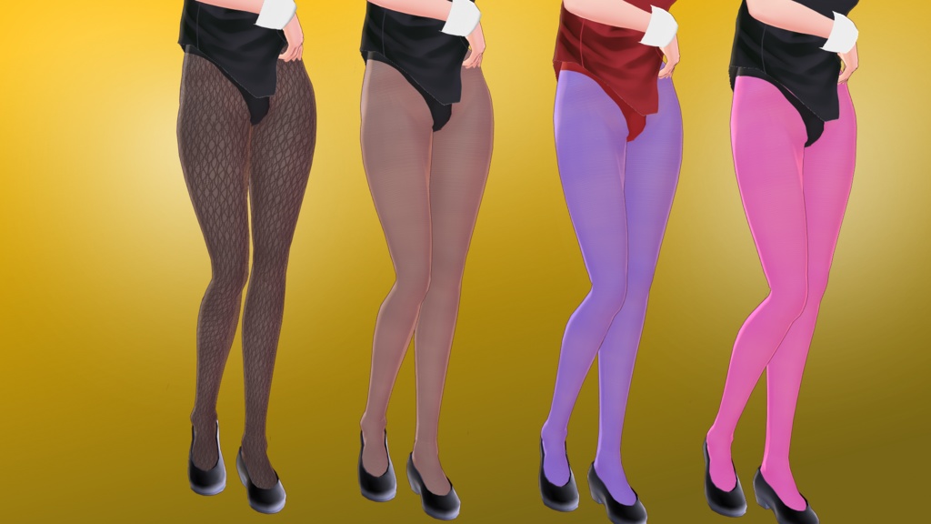 【VRoid】バニーガール衣装テクスチャ