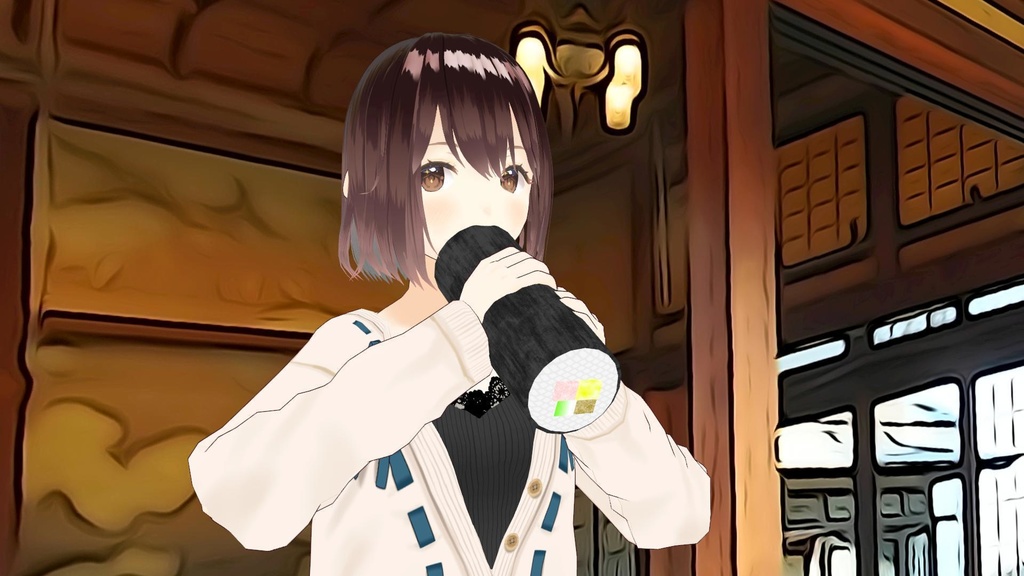 【VRoid&VRM】節分小道具セット5種類【3D小道具】