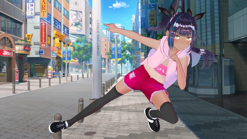 【VRoid】パーカーベストセット