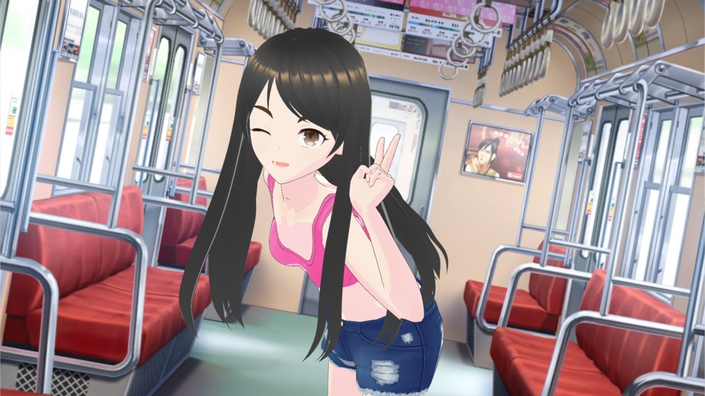 【VRoid】パーカーベストセット