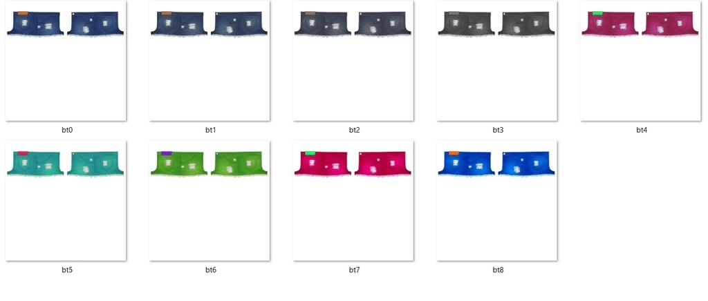 【VRoid】パーカーベストセット