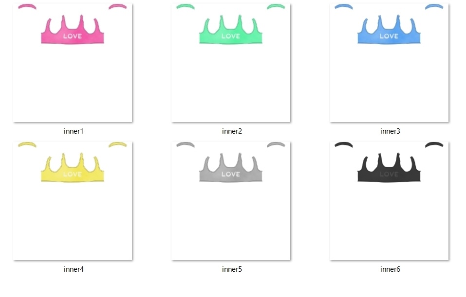 【VRoid】パーカーベストセット
