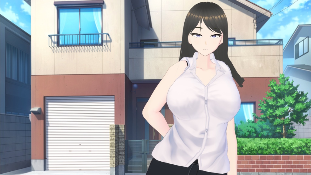 【VRoid】ノースリーブシャツセット