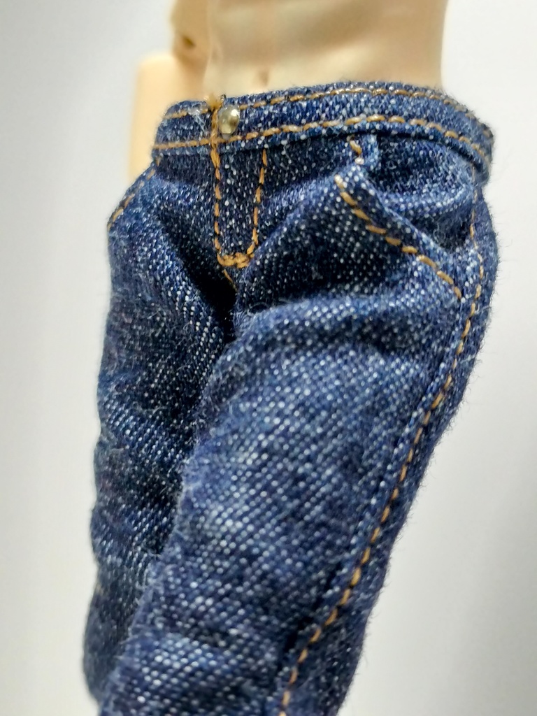 【14cmドール用】Okiniのデニム(阿巳3.0/北冥体対応)