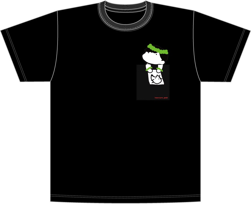 女神さまポケットTシャツ