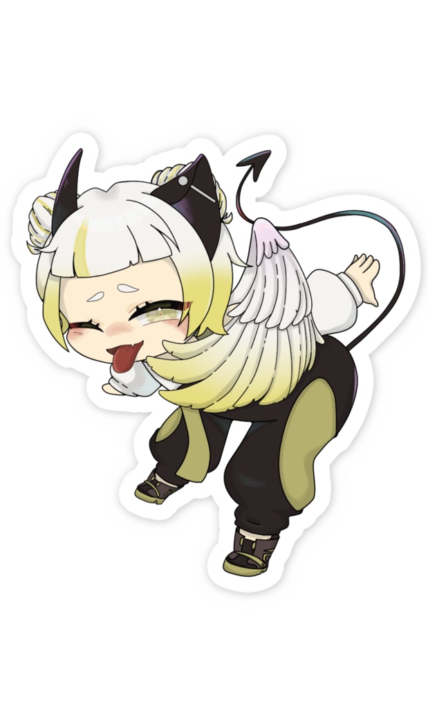 ステッカー【見た目借りられ組SD】