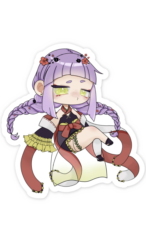 ステッカー【見た目借りられ組SD】