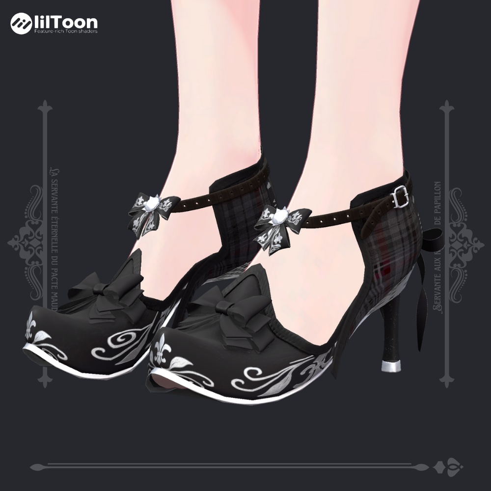 【Shinano⚜️しなの専用】Blanche⚜️ブランシュ【VRChat向け/衣装/3Dモデル】